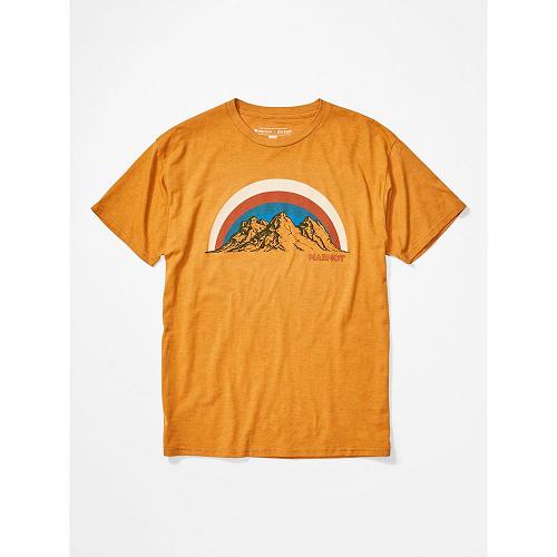 Marmot Clothes Gold NZ - Clove Hitch T-Shirts Mens NZ2715098